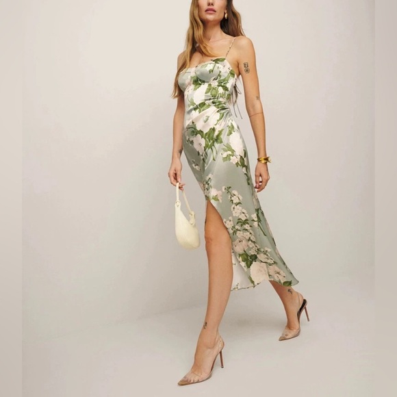 Reformation Dresses & Skirts - Reformation Marguerite Silk Dress Size 2